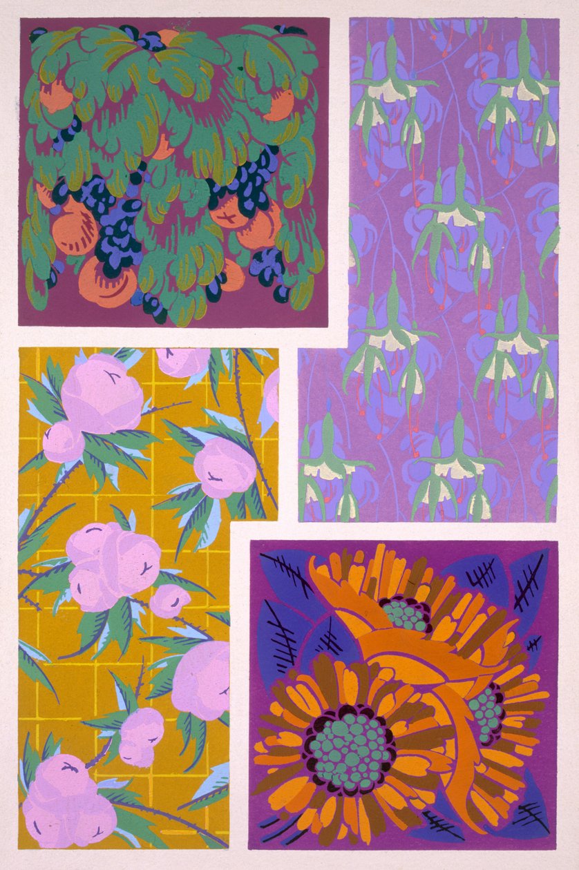 Levy 11, julkaisusta "Forms and Colours", n. 1930 tekijältä Auguste H. Thomas