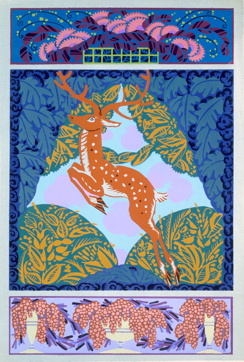 Levy 1, julkaisusta "Forms and Colours", n. 1930 tekijältä Auguste H. Thomas