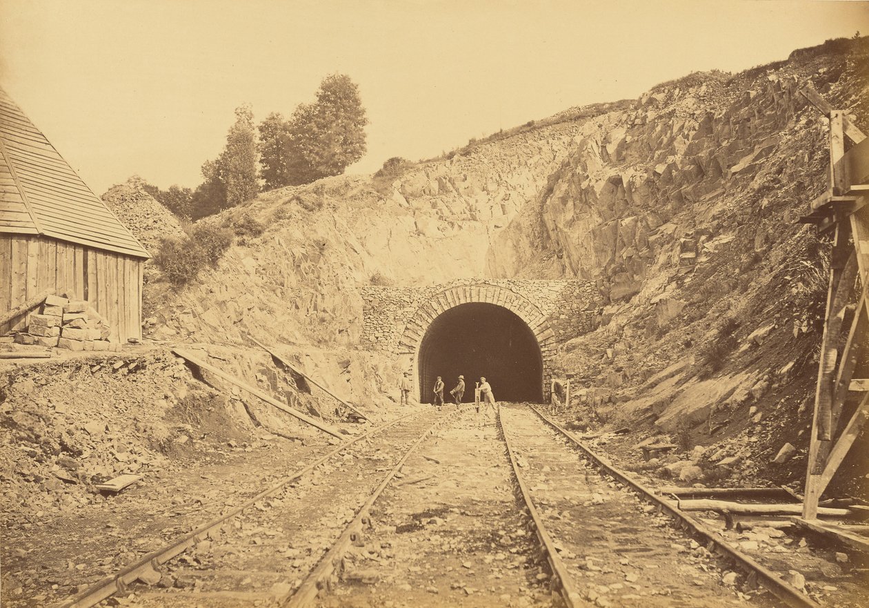 Souterrain de Sauvagen sisäänkäynti, Côté de Paris tekijältä Auguste Hippolyte Collard