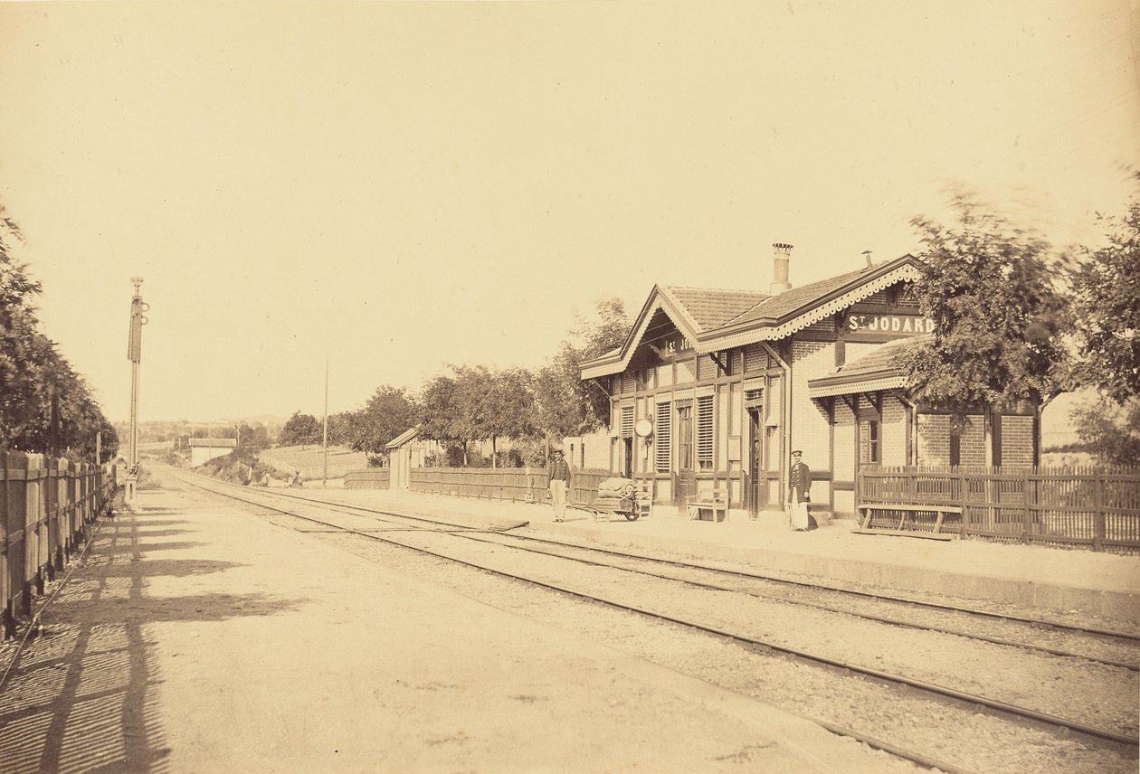 Saint-Jodardin asema tekijältä Auguste Hippolyte Collard