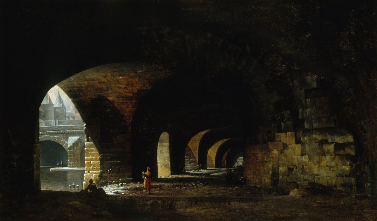 Quai de Gesvresin holvi tekijältä Auguste Jacques Regnier