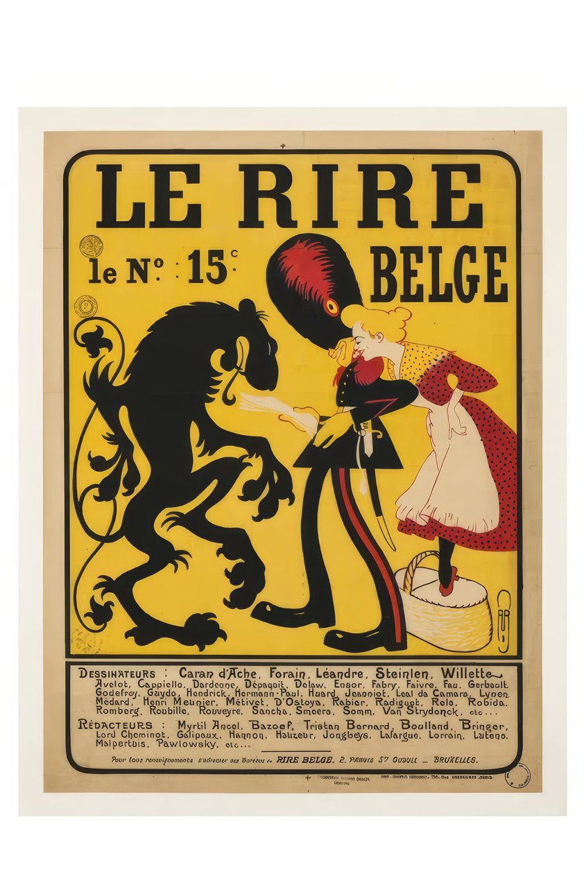 Belgian nauru tekijältä Auguste Jean Baptiste Roubille