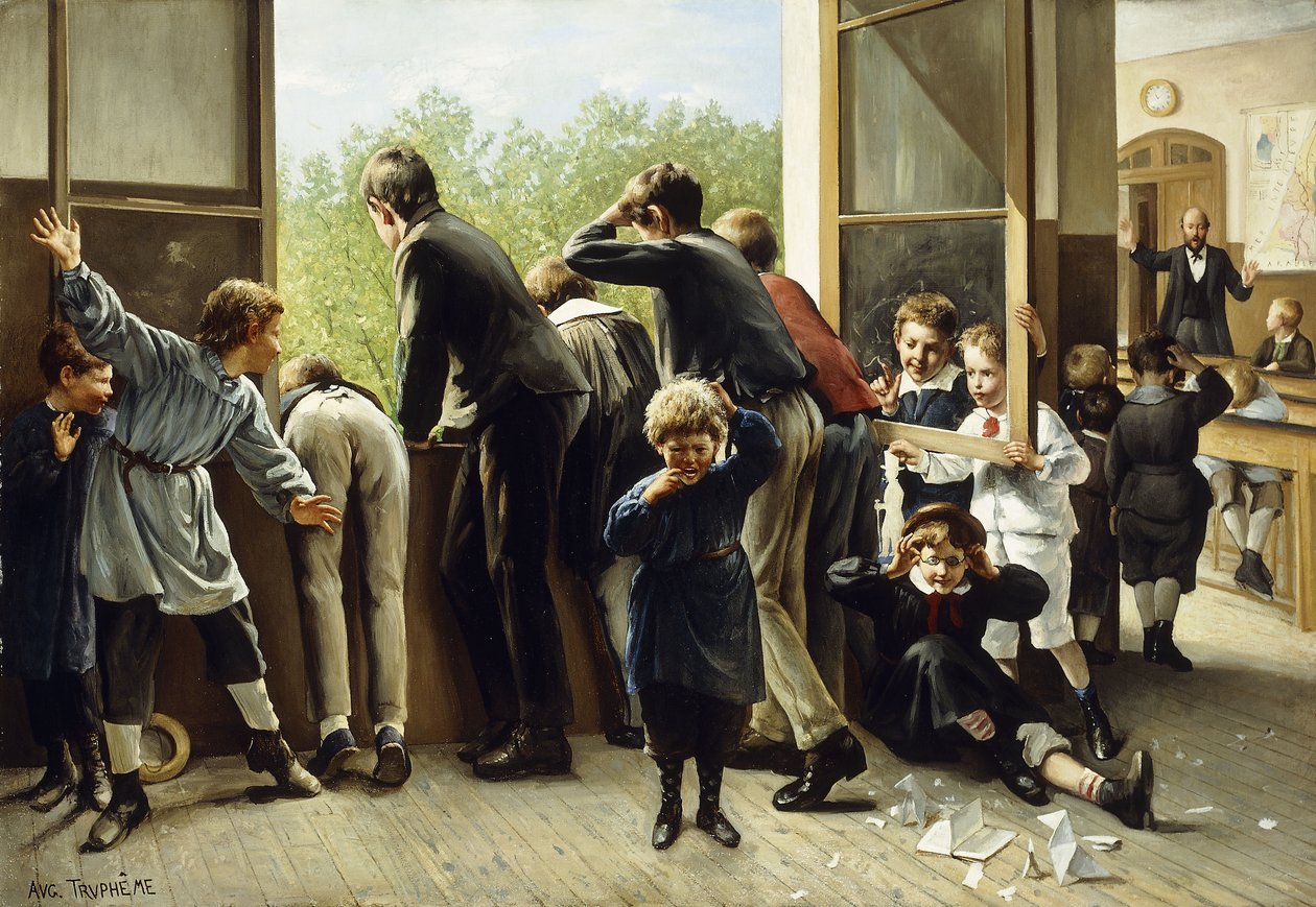 Luokan pilailijat, tekijältä Auguste Joseph Trupheme