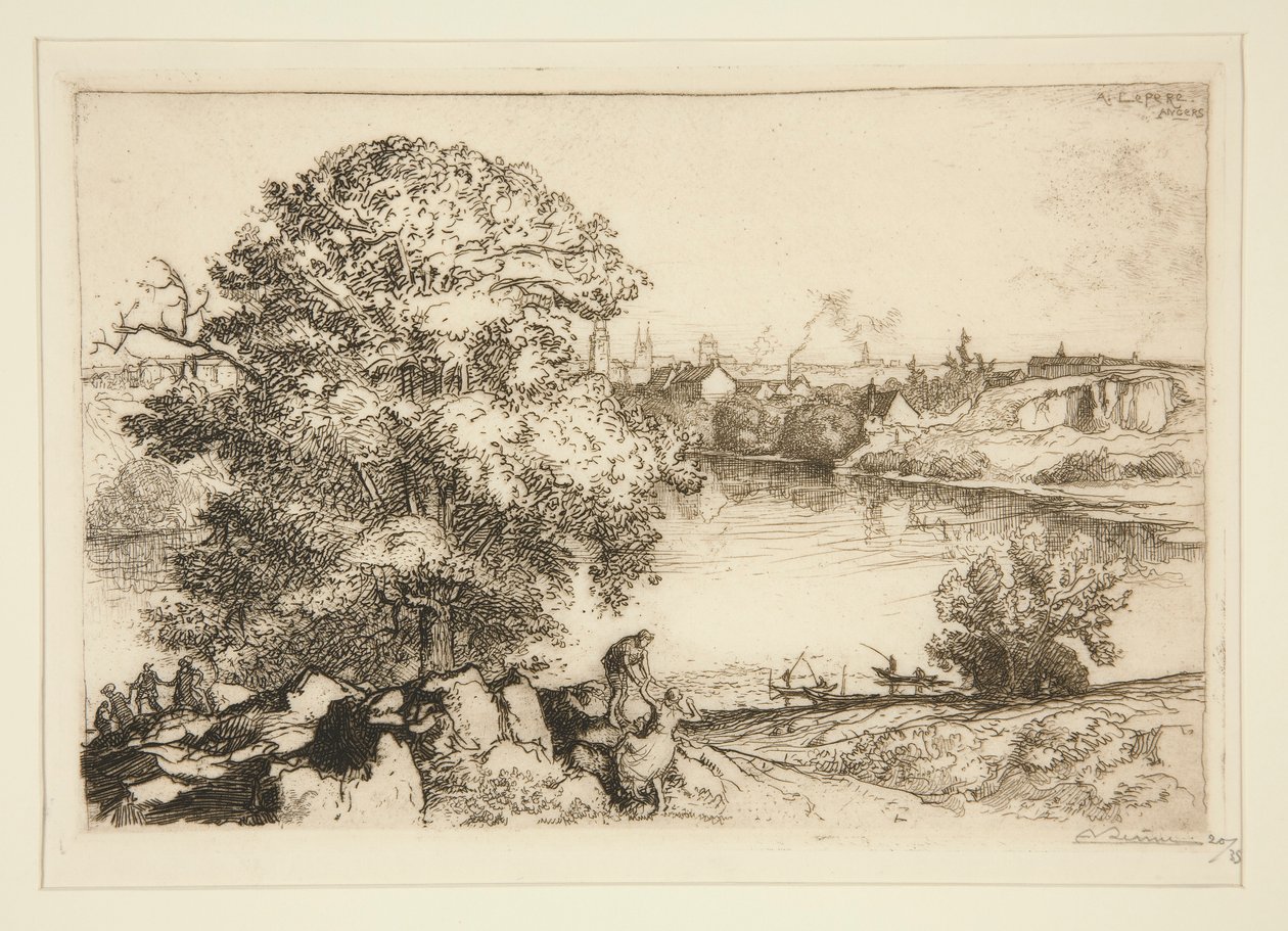 Angers, tekijältä Auguste Lepere