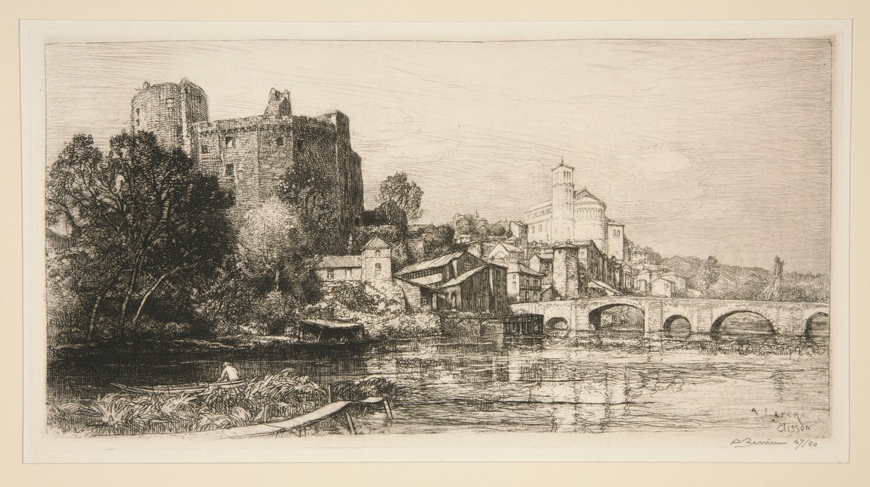 Clisson (Loire Maritime) tekijältä Auguste Lepere