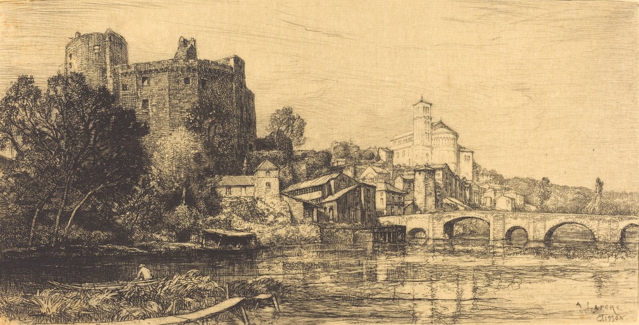 Clisson Lower Loire, 1909. tekijältä Auguste Lepere