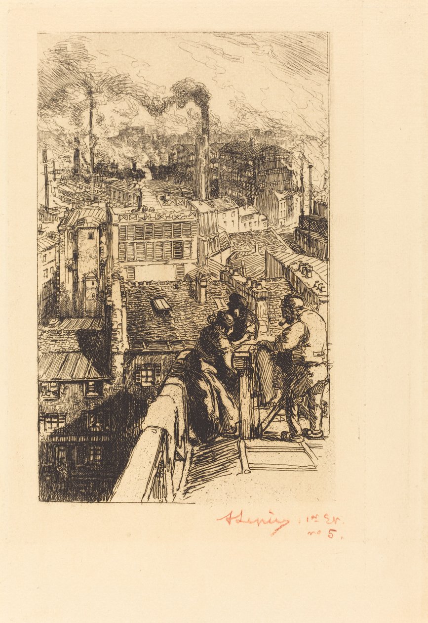 Gobelins-kortteli tekijältä Auguste Lepere