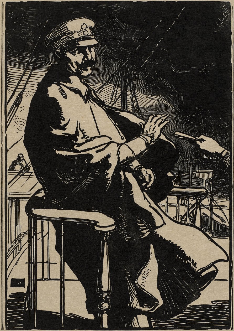 Keisari William jahtillaan tekijältä Auguste Lepere