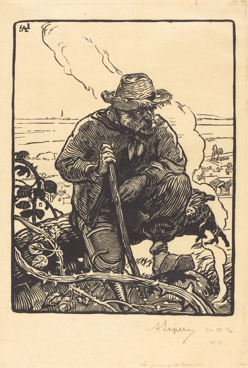 Maaseudun kerjäläinen tekijältä Auguste Lepere
