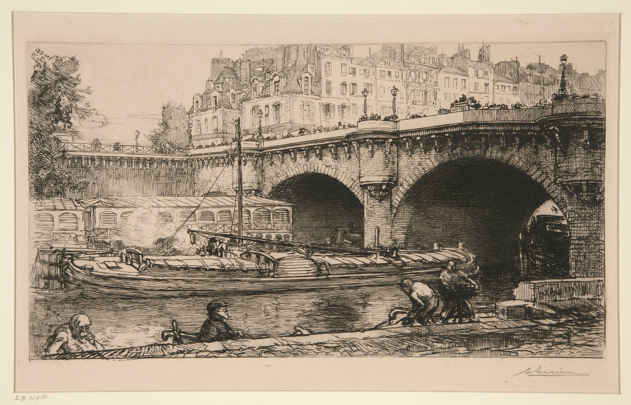 Pont Neuf tekijältä Auguste Lepere