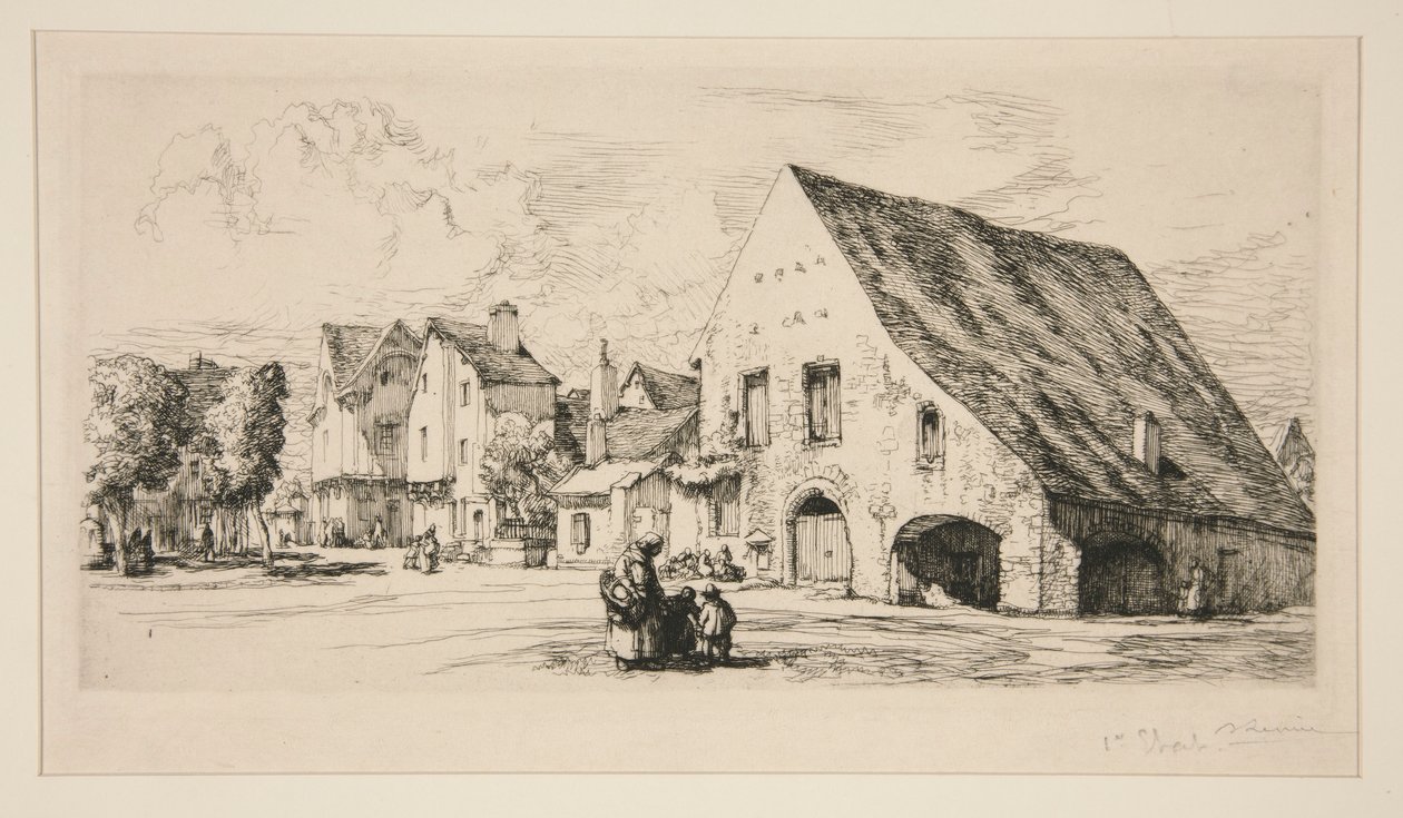 Provins (Seine-et-Marne) tekijältä Auguste Lepere