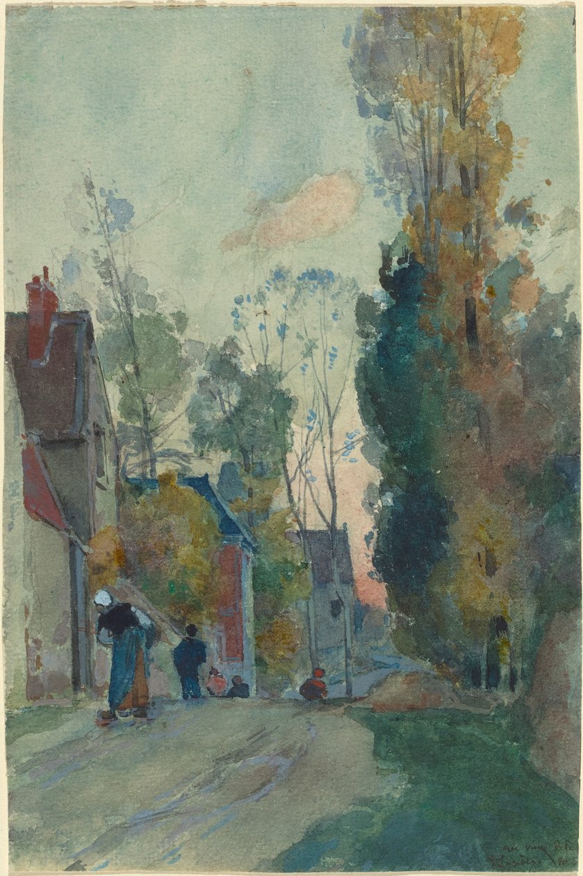 Rue de Jouy le Comte tekijältä Auguste Lepere