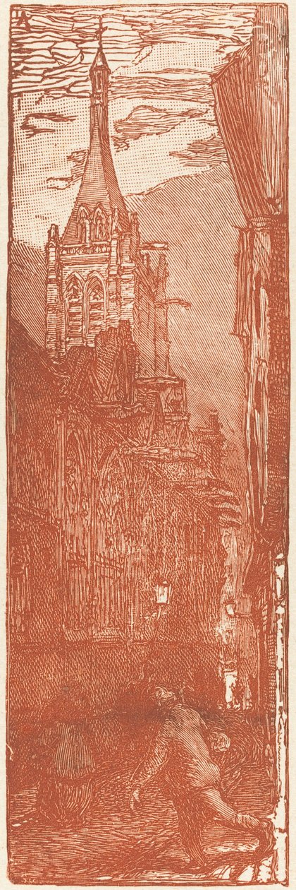Saint-Severin tekijältä Auguste Lepere