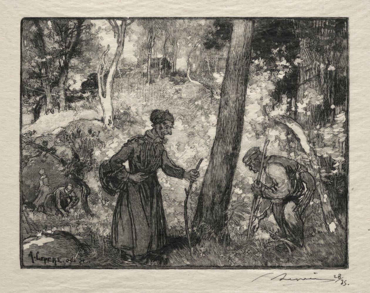 Bernard Rockilla tekijältä Auguste Louis Lepère