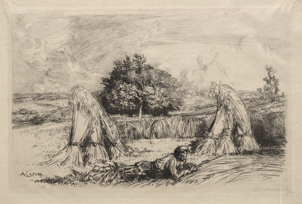 Rye Javelles, Crèvecoeur tekijältä Auguste Louis Lepère