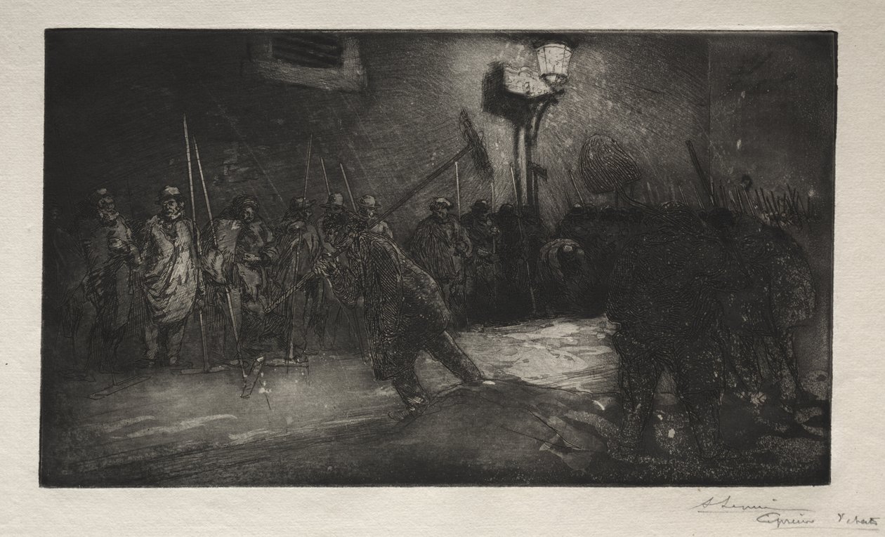 Call of the Night Sweepers tekijältä Auguste Louis Lepère