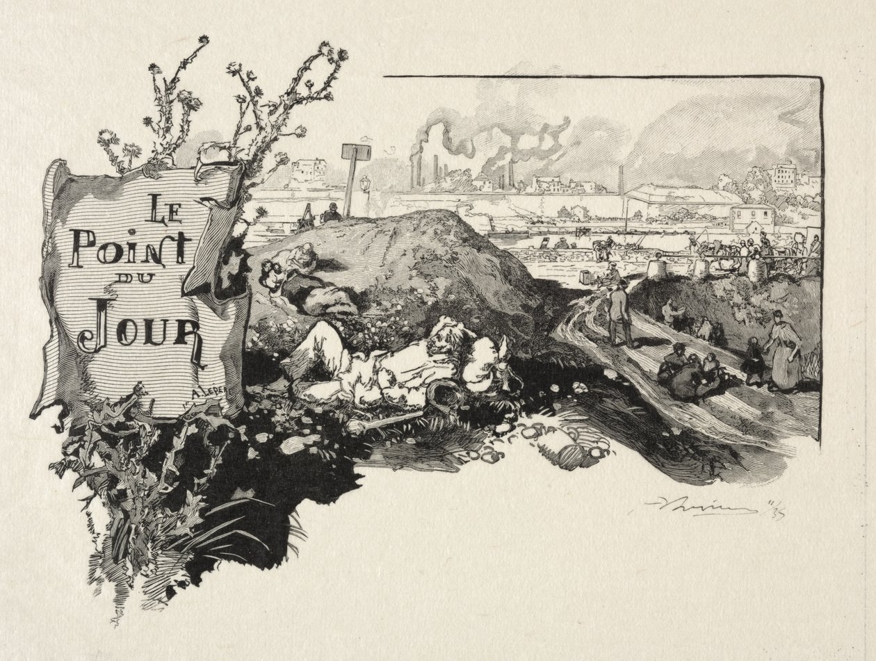 Päivittäinen piste tekijältä Auguste Louis Lepère