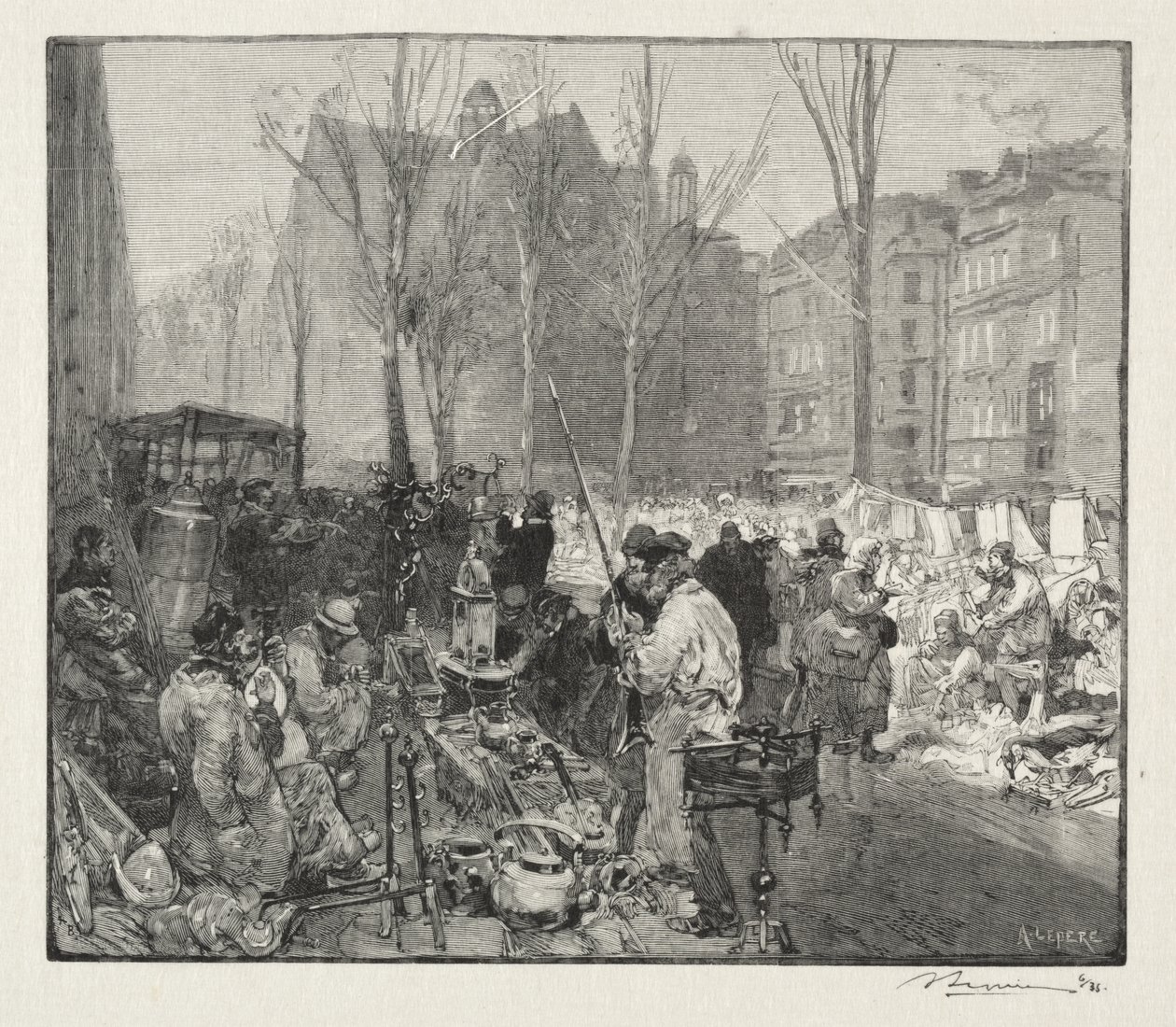 Romumarkkinat tekijältä Auguste Louis Lepère