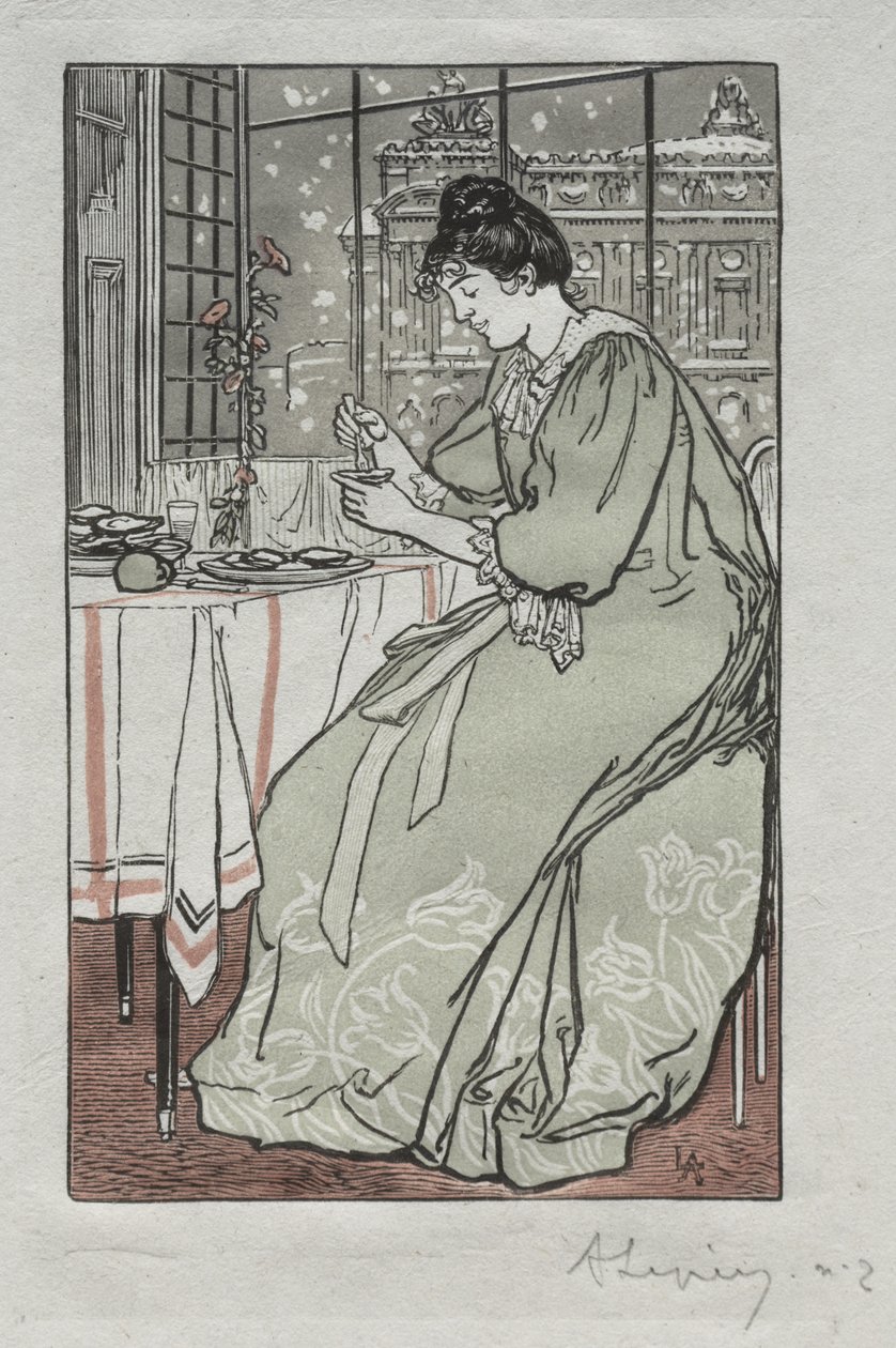 Pariisin almanakka, 1897: Talvi tekijältä Auguste Louis Lepère