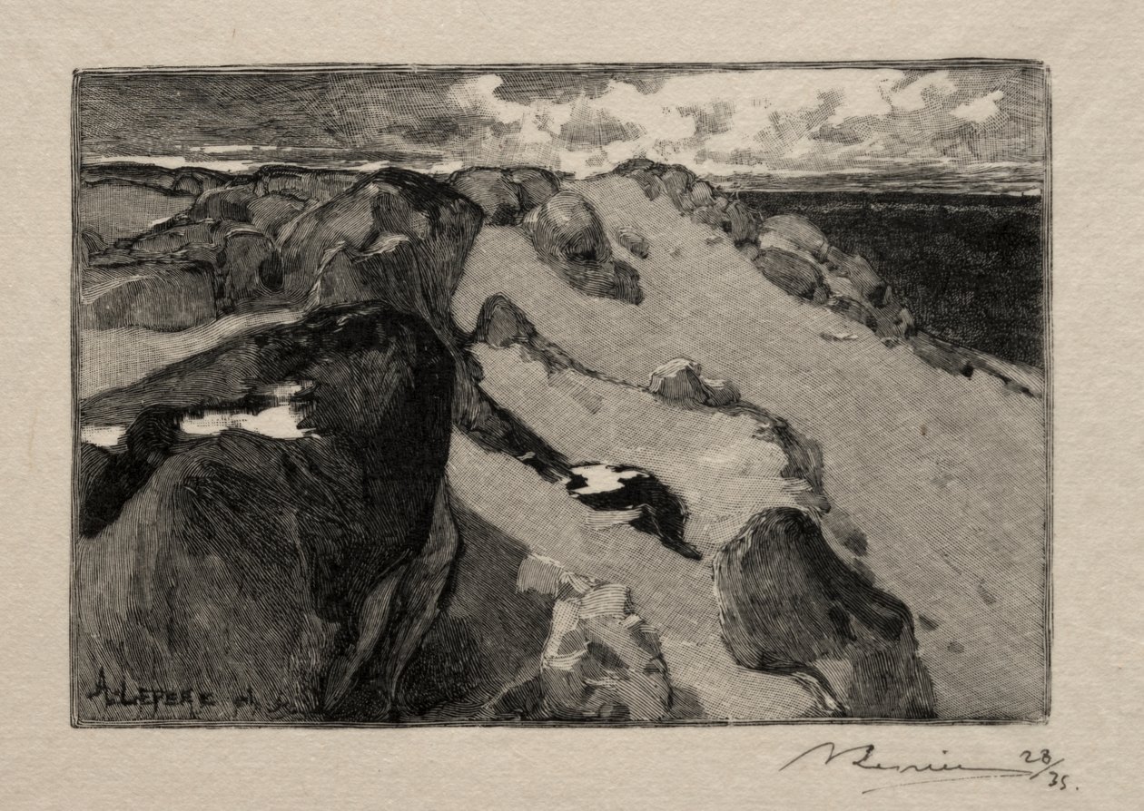 Arbonne, Gros Sablon tekijältä Auguste Louis Lepère