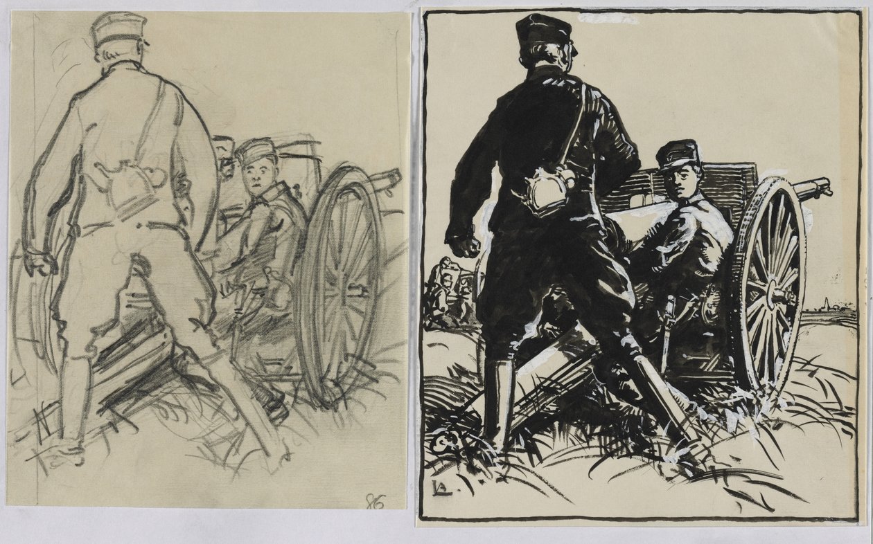 Belgialaiset ampujat tekijältä Auguste Louis Lepère