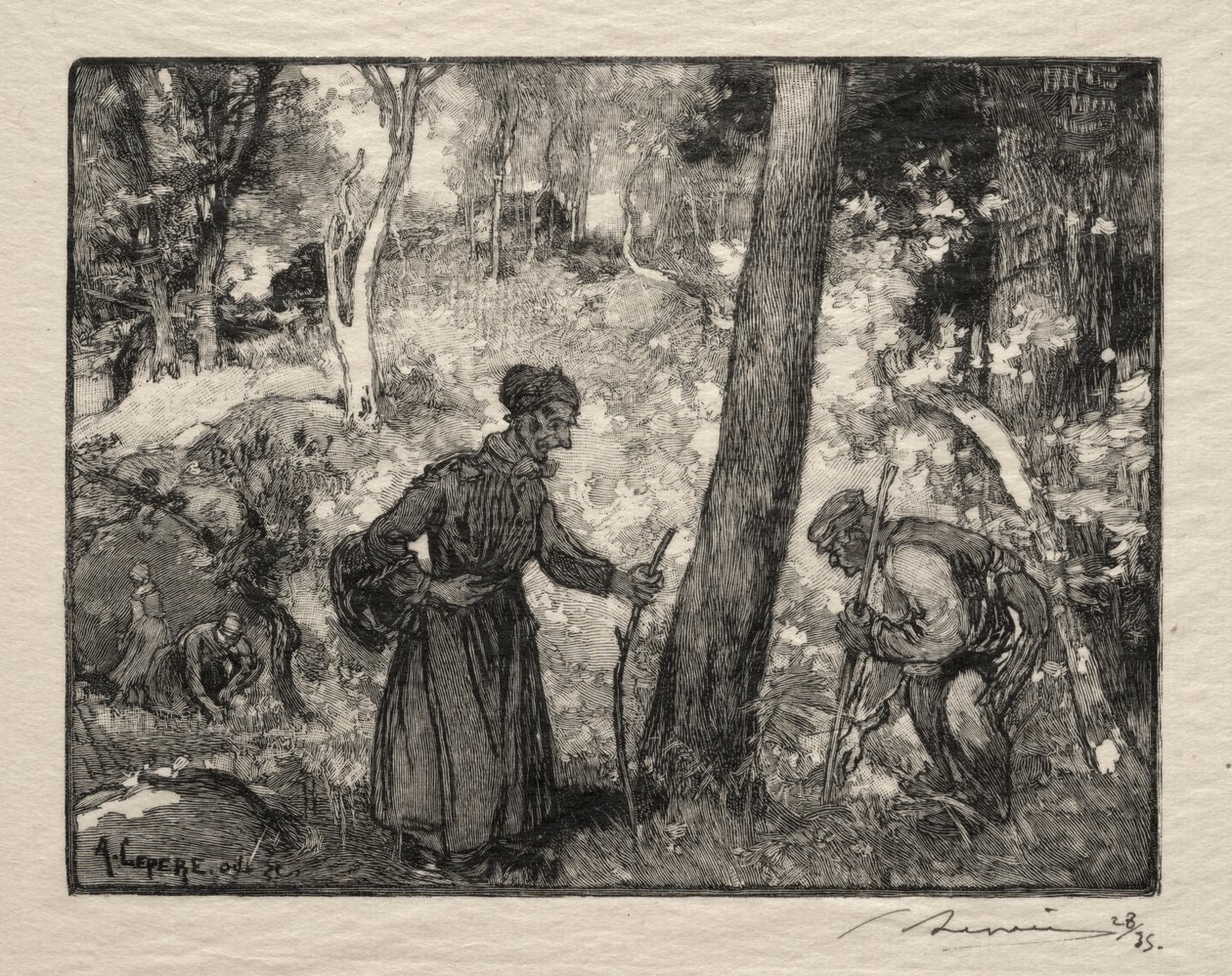 Bernard Rockilla tekijältä Auguste Louis Lepère