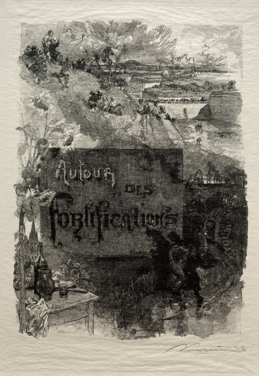 Frontespiisi tekijältä Auguste Louis Lepère