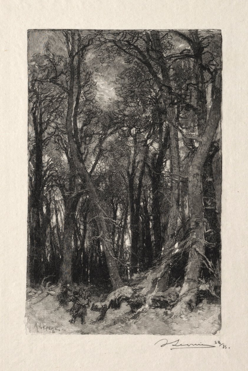 Le Bas Breau. tekijältä Auguste Louis Lepère