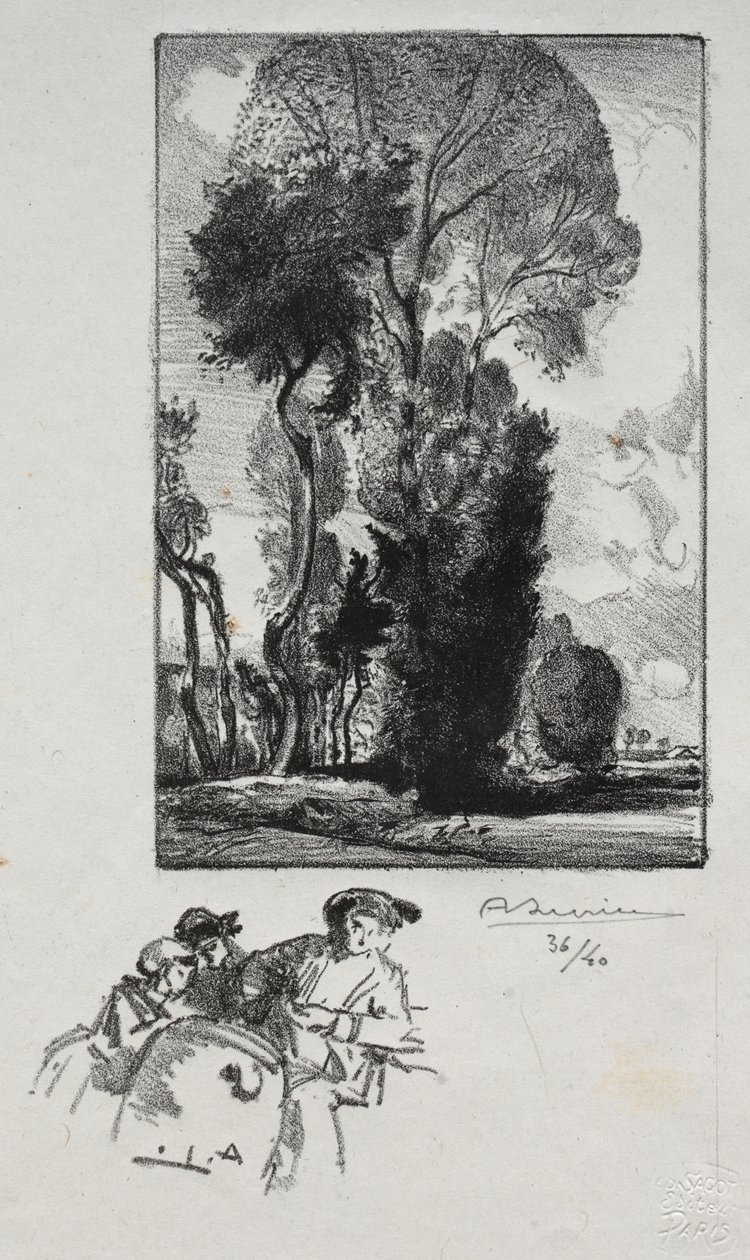 Bocage tekijältä Auguste Louis Lepère