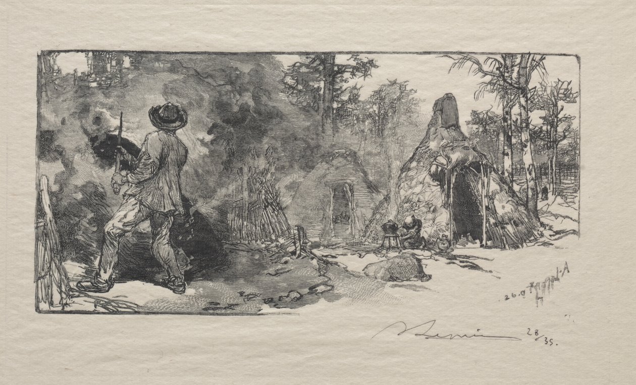 Charbonnieret tekijältä Auguste Louis Lepère
