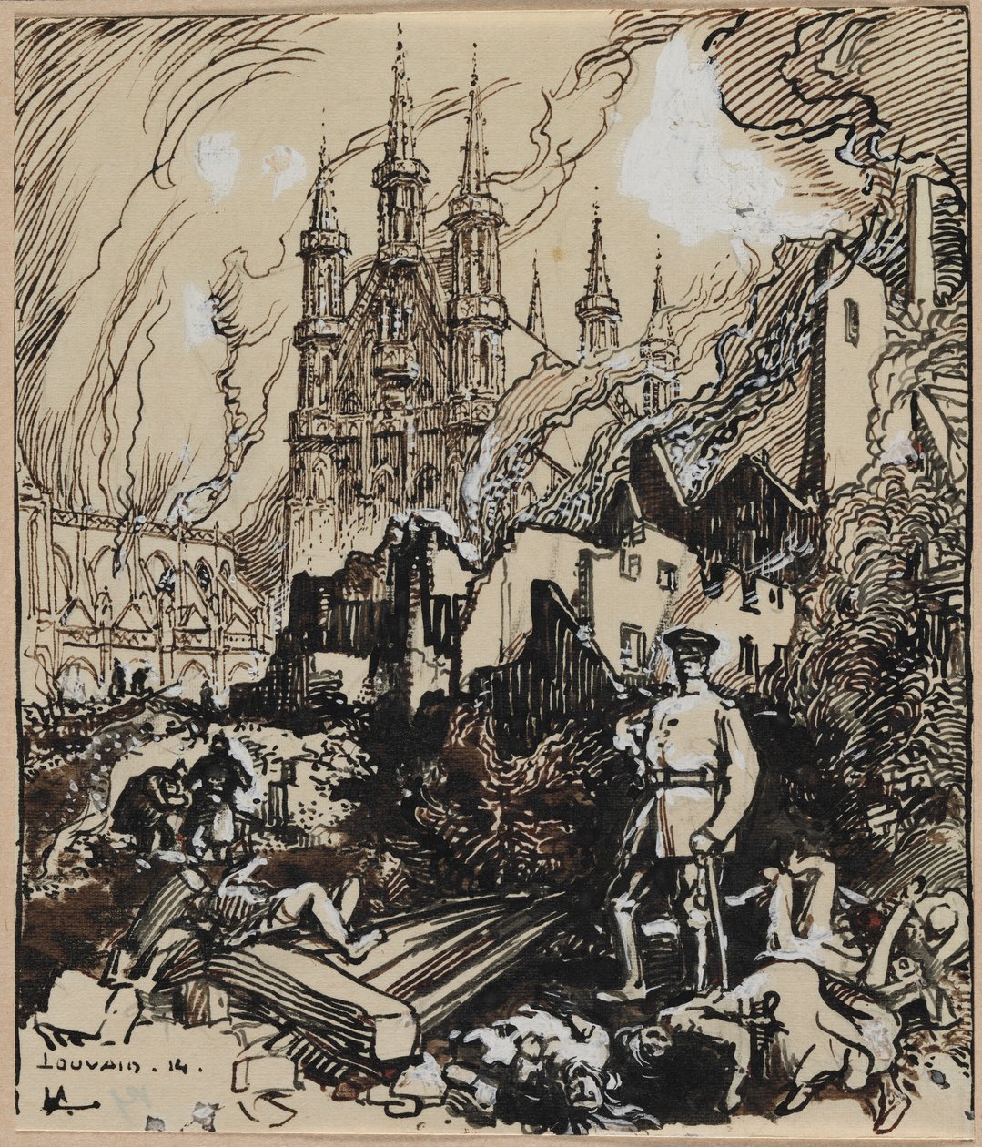 Louvain tekijältä Auguste Louis Lepère