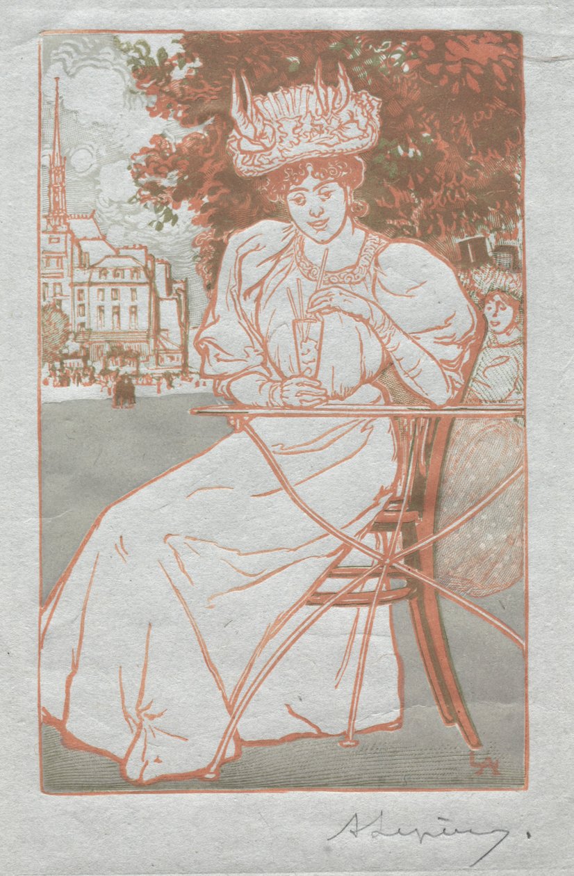 Pariisin almanakka, 1897: Kesä, 1897. tekijältä Auguste Louis Lepère