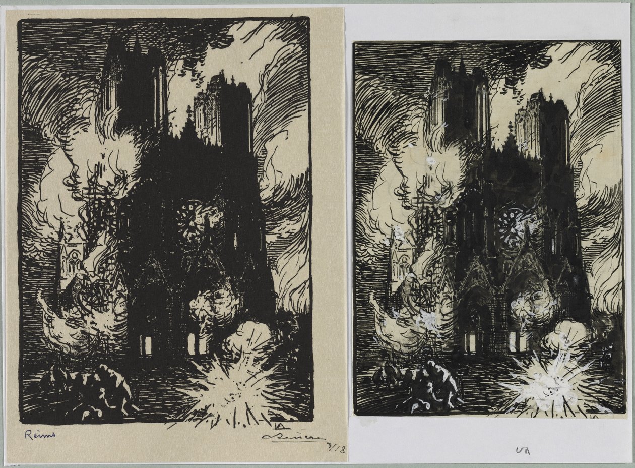 Reims tekijältä Auguste Louis Lepère