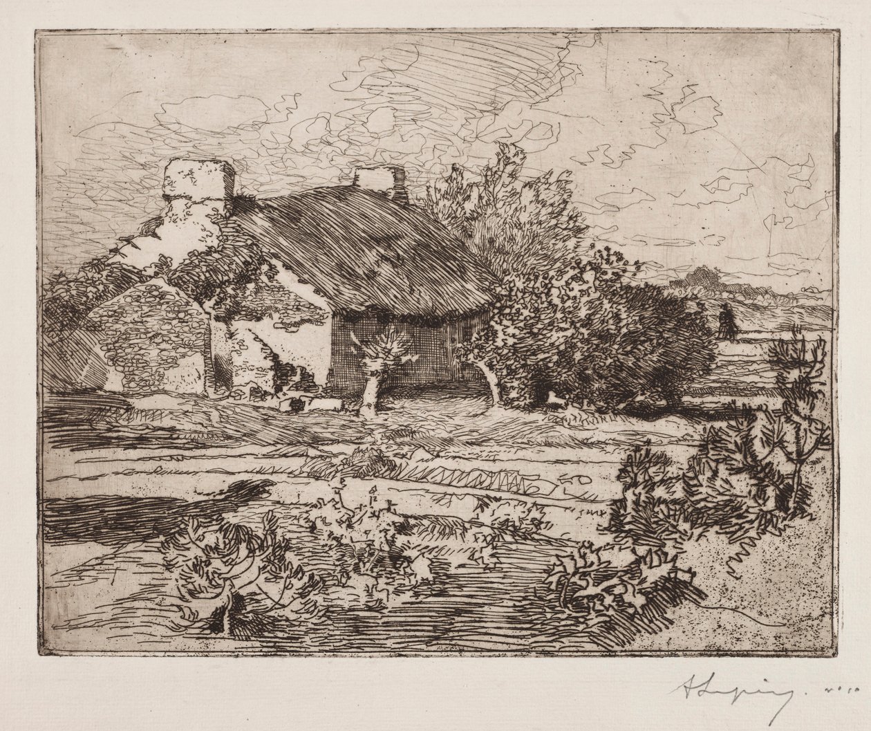 Old Bourrine, talo Marais