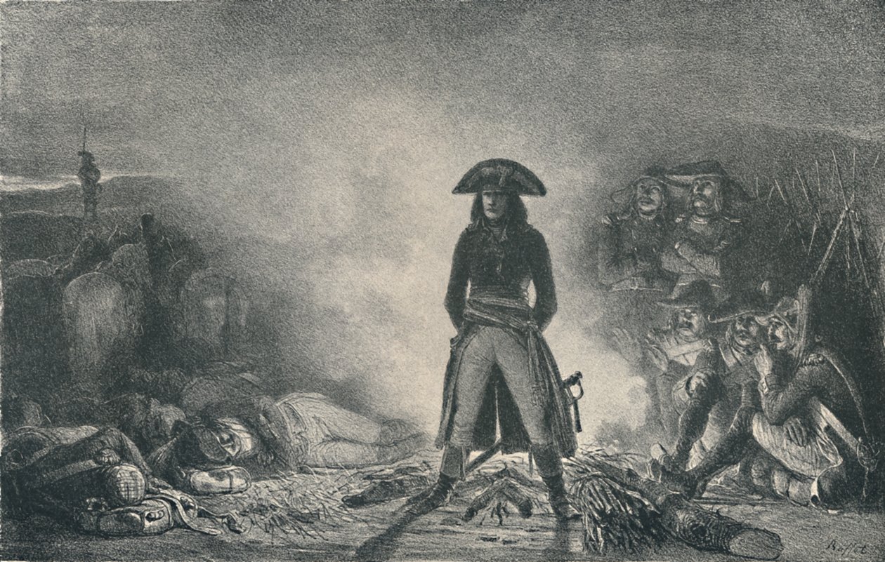 Bonaparte Italiassa, 1796, 1896 tekijältä Auguste Raffet