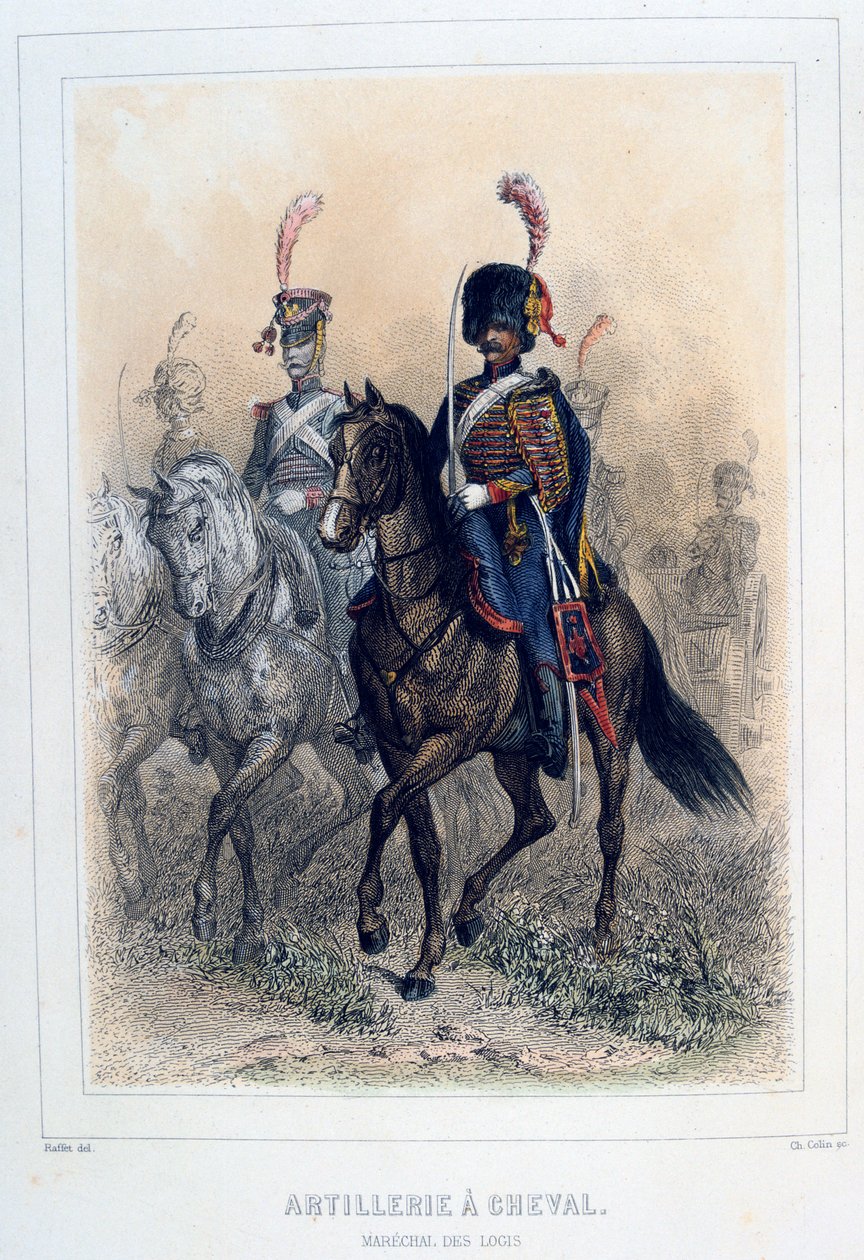 Hevostykistön kenttämarsalkka, 1859. tekijältä Auguste Raffet