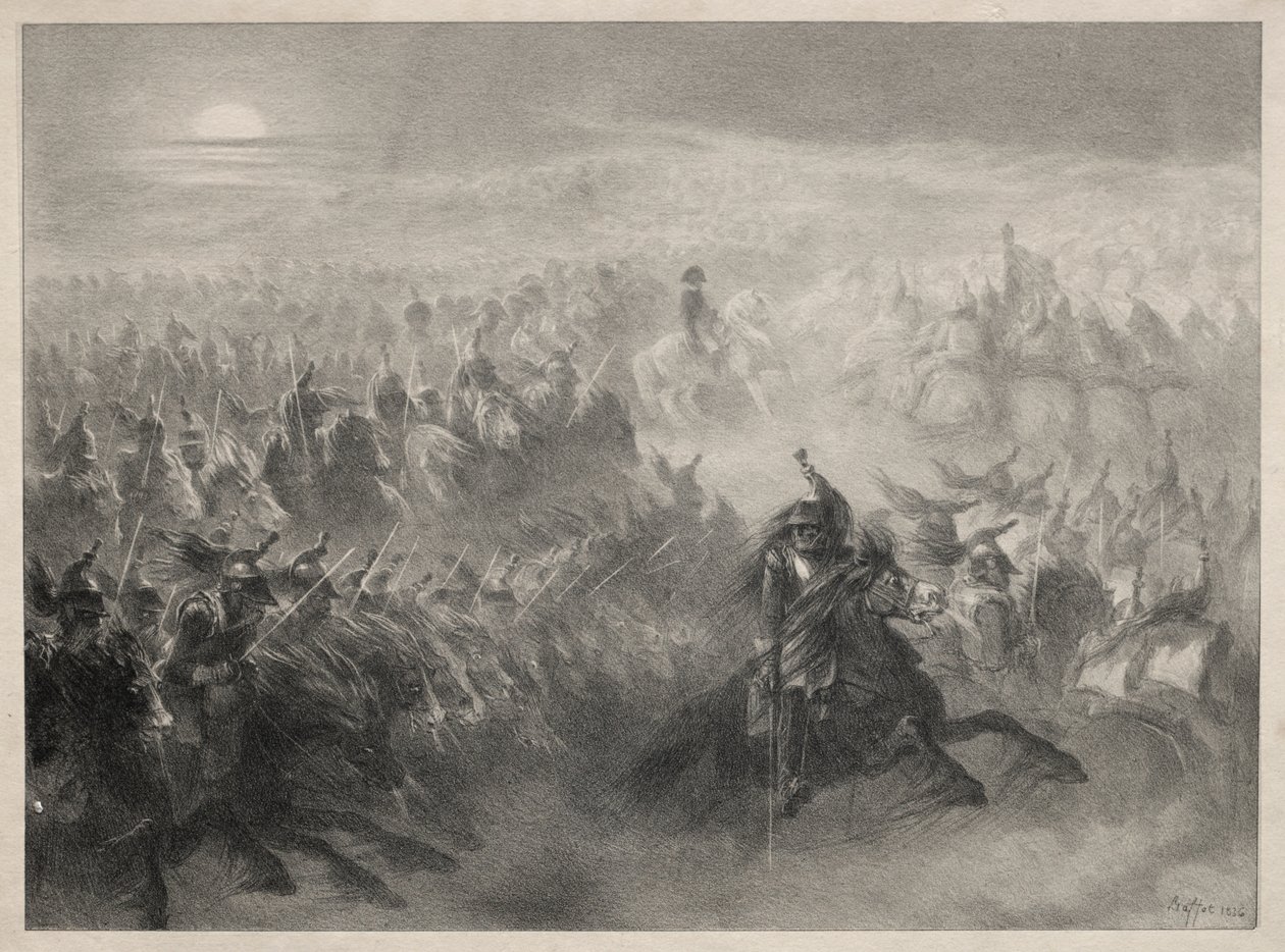 Arvostelu yöllä tekijältä Auguste Raffet