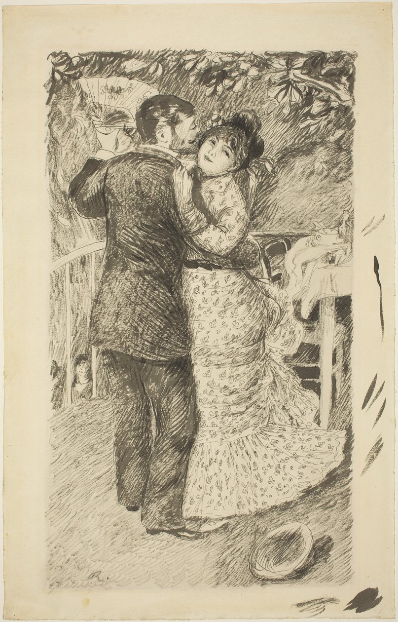 Tanssi maalla tekijältä Auguste Renoir