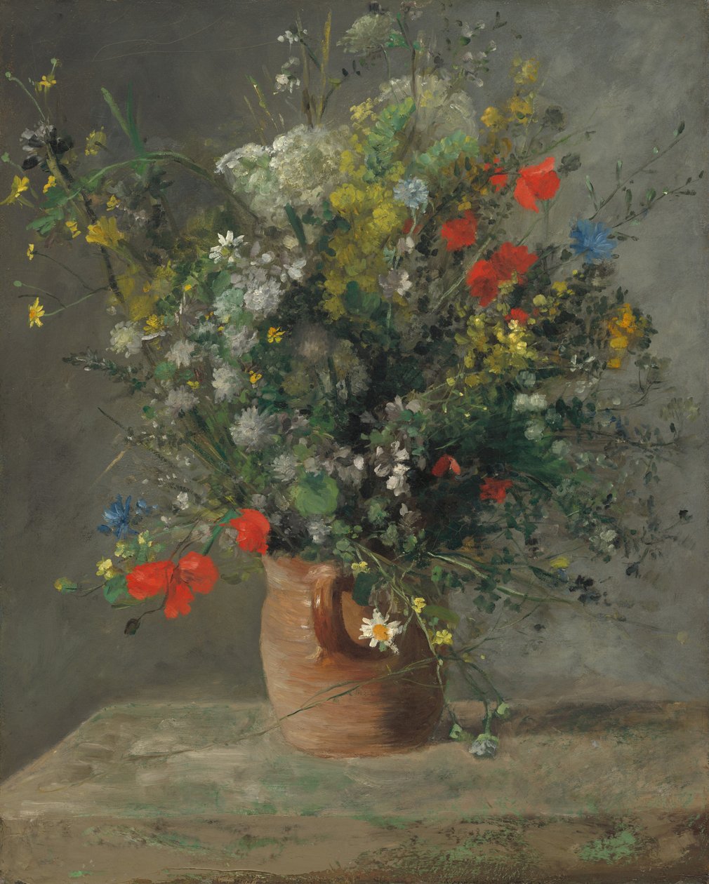 Kukkia maljakossa tekijältä Auguste Renoir