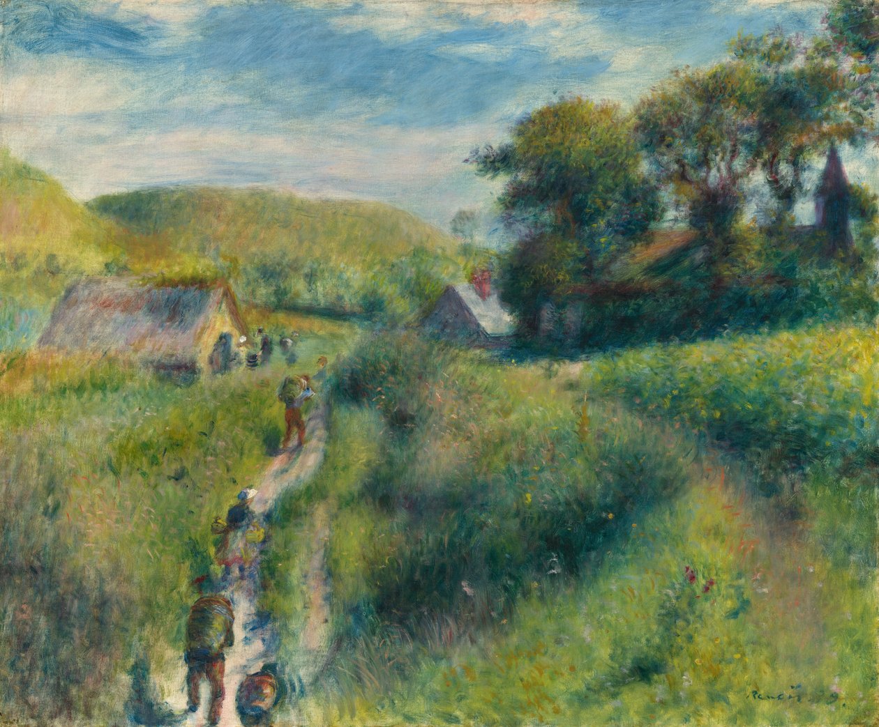 Simpukan sato tekijältä Auguste Renoir