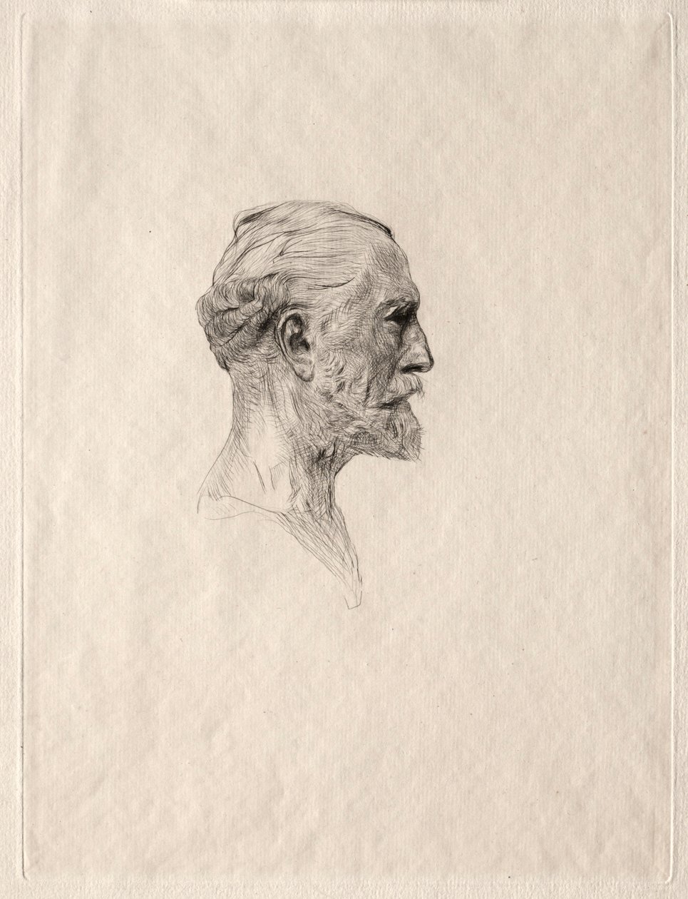 Antonin Proust, 1885. tekijältä Auguste Rodin