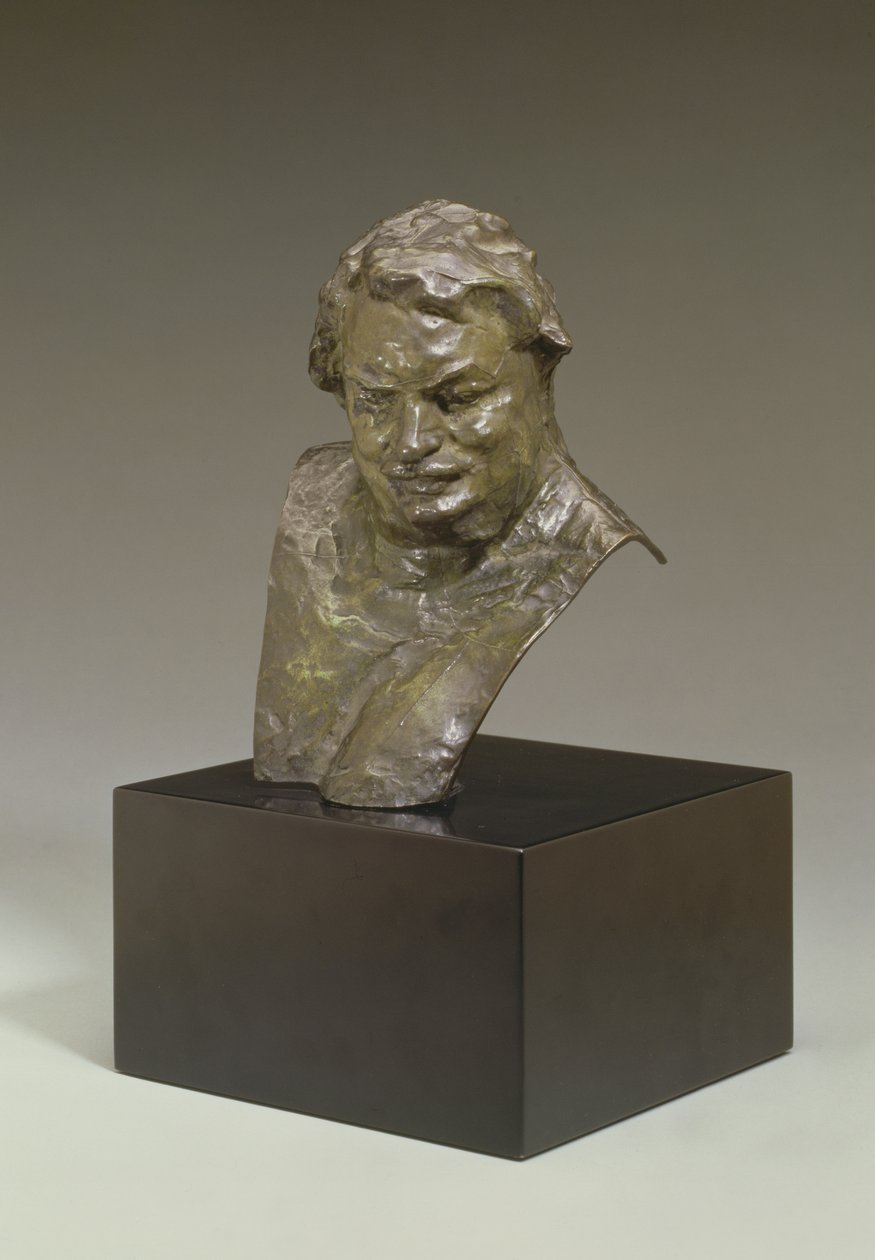 Balzacin rintakuva, 1892-95 tekijältä Auguste Rodin