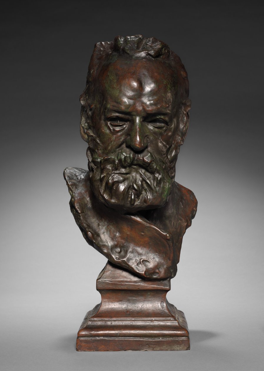 Victor Hugon rintakuva tekijältä Auguste Rodin