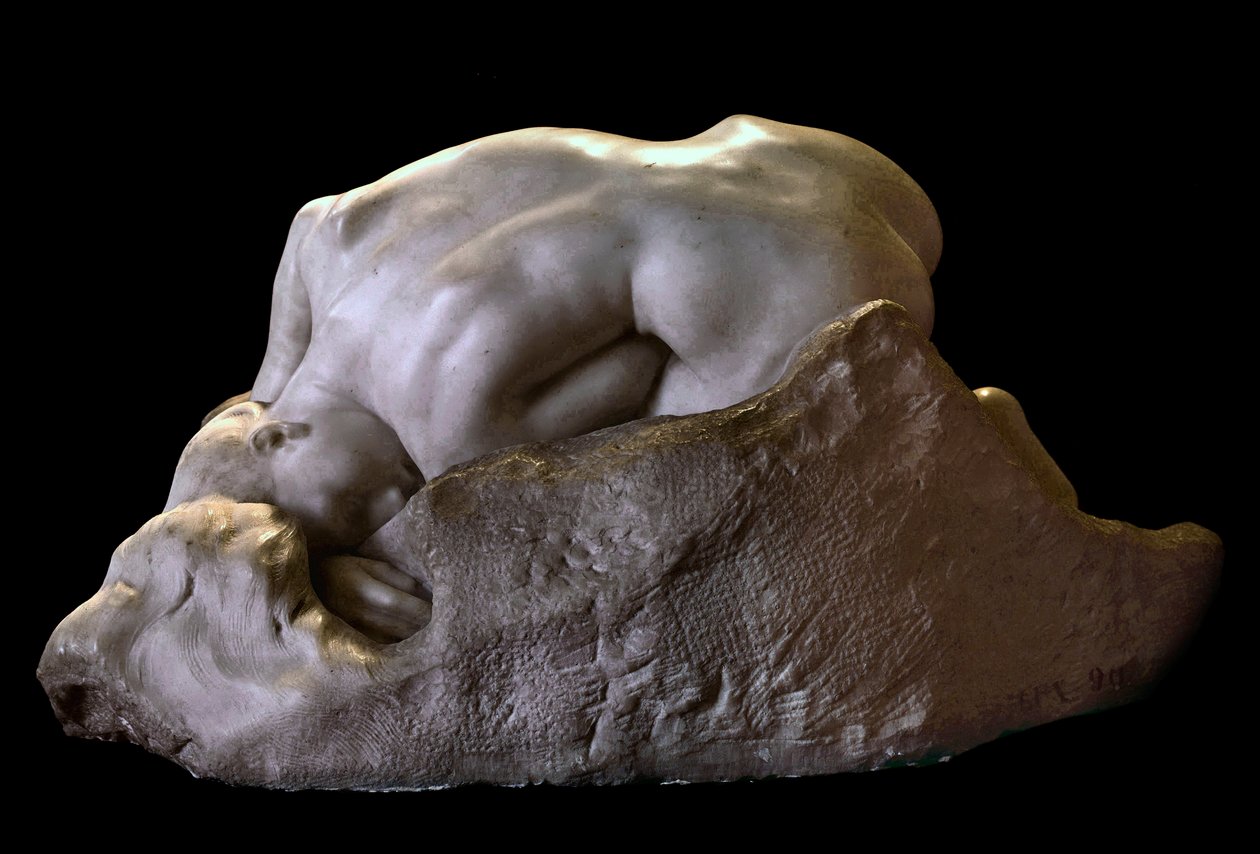 Auguste Rodinin (1840-1917) Danaiden veistos 1800-luvun Pariisi, Musee Rodin tekijältä Auguste Rodin