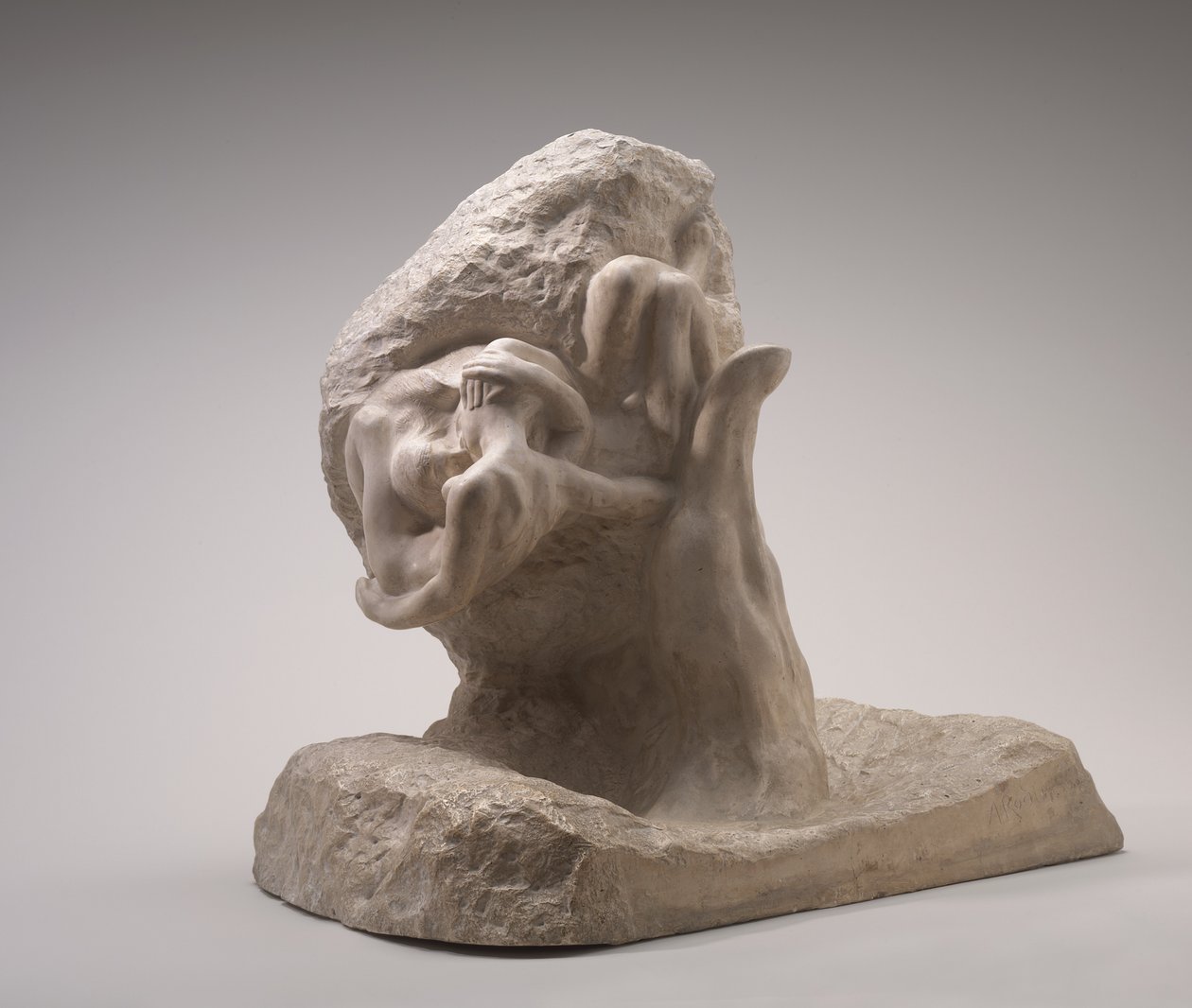 Jumalan käsi, malli ennen vuotta 1898, valettu 1903. tekijältä Auguste Rodin
