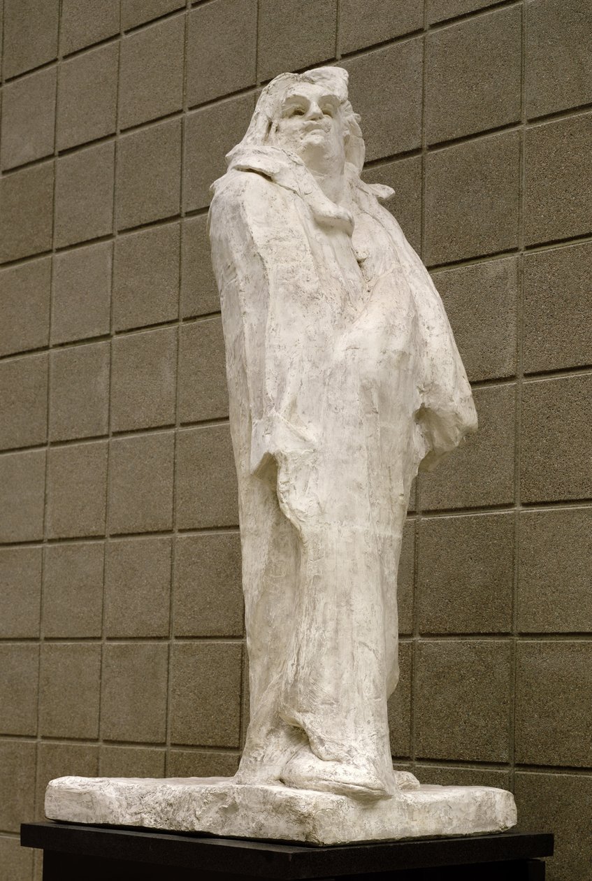 Honore de Balzac (1799-1850) 1897 (kipsi) tekijältä Auguste Rodin