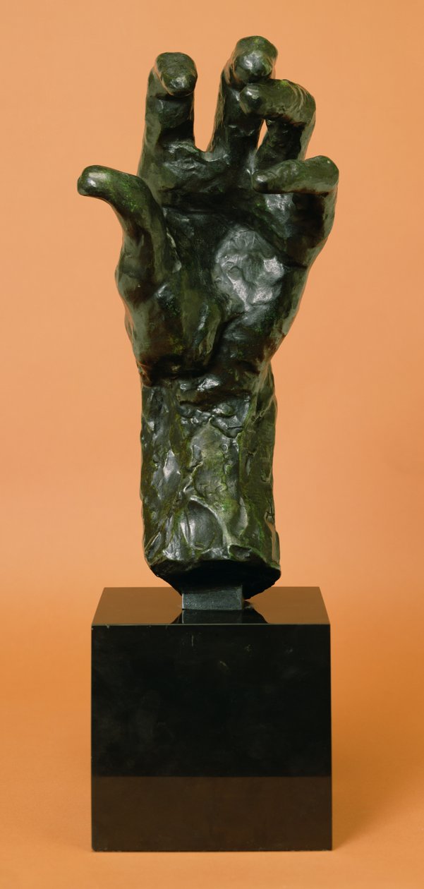 Suuri vasen käsi (pronssi) tekijältä Auguste Rodin