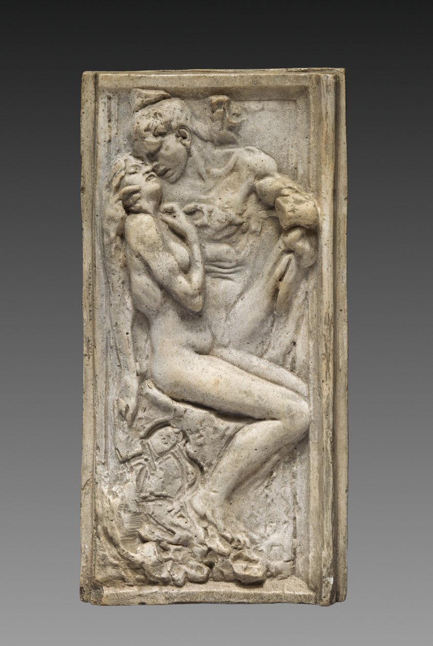 Lovers Lovers, c. 1880-1885 alkuperäinen malli. tekijältä Auguste Rodin