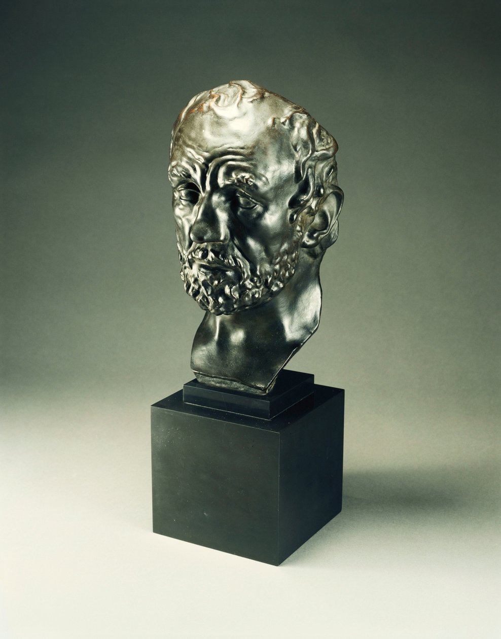 Mies, jolla on särkynyt nenä; Mies, jolla on särkynyt nenä, 1864 tekijältä Auguste Rodin
