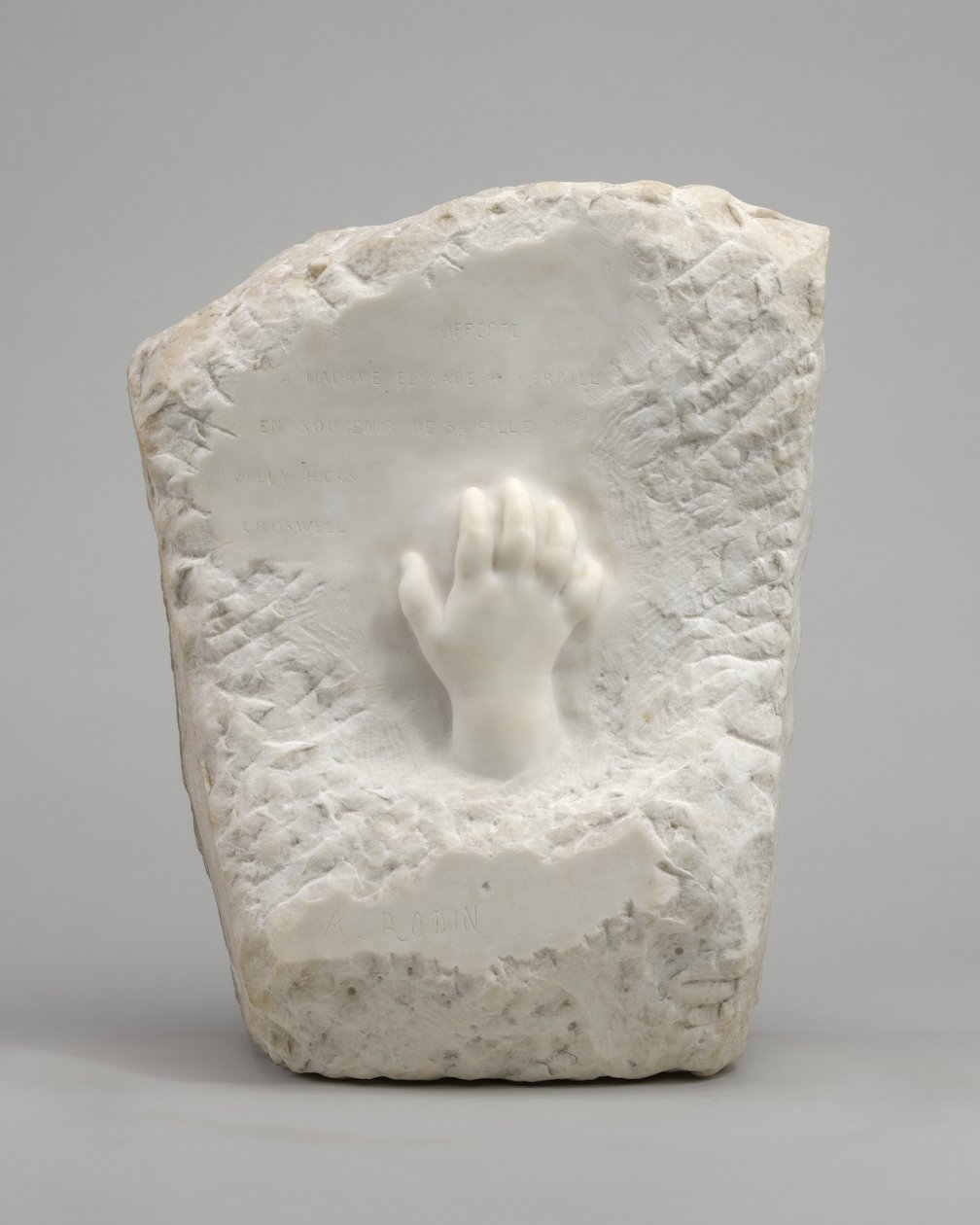 Lapsen muistokäsi, 1908. tekijältä Auguste Rodin